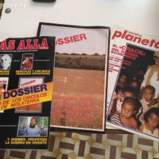 Coleccionismo de Revista Más Allá: REVISTA MAS ALLA DE LA CIENCIA - NUMERO EXTRA N 19 - 1990 + DOS FASCICULOS INTERIORES DOSSIER