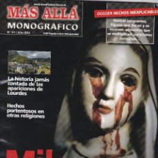 Coleccionismo de Revista Más Allá: REVISTA MÁS ALLÁ: MILAGROS.¿ DESAFIA DIOS LAS LEYES DE LA NATURALEZA?.. Lote 207362463