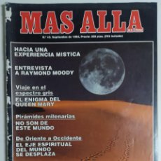 Coleccionismo de Revista Más Allá: MAS ALLÁ- SEPTIEMBRE 1992 - NÚMERO 43 - VIRGEN DE LOURDES - RAYMOND MOODY - QUEEN MARY - SANGRE. Lote 304346138