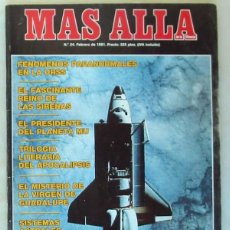 Coleccionismo de Revista Más Allá: REVISTA MÁS ALLÁ - Nº 24 - FEBRERO DE 1991 - VER PORTADA E ÍNDICE. Lote 322427743