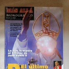 Coleccionismo de Revista Más Allá: MONOGRÁFICO MÁS ALLÁ. Lote 402027089
