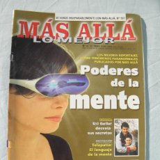Coleccionismo de Revista Más Allá: SUPLEMENTO REVISTA MÁS ALLÁ LO MEJOR Nº 4, MARZO 2002, PODERES DE LA MENTE