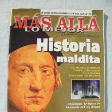 Coleccionismo de Revista Más Allá: SUPLEMENTO REVISTA MÁS ALLÁ LO MEJOR Nº 5, ABRIL 2002, HISTORIA MALDITA