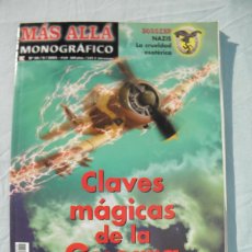 Coleccionismo de Revista Más Allá: REVISTA MÁS ALLÁ MONOGRÁFICO Nº 38, SEPTIEMBRE 2001, CLAVES MÁGICAS DE LA GUERRA