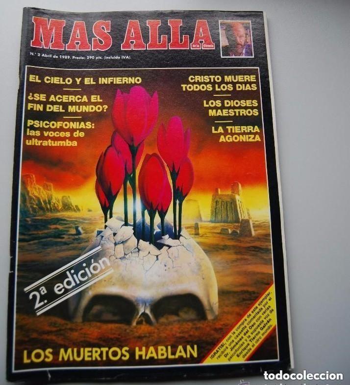 Coleccionismo de Revista M&aacute;s All&aacute;: MAS ALLA NUMERO 2 A&Ntilde;O 1989 - LOS MUERTOS HABLAN-CIELO E INFIERNO-DIOSES MAESTROS-PSICO