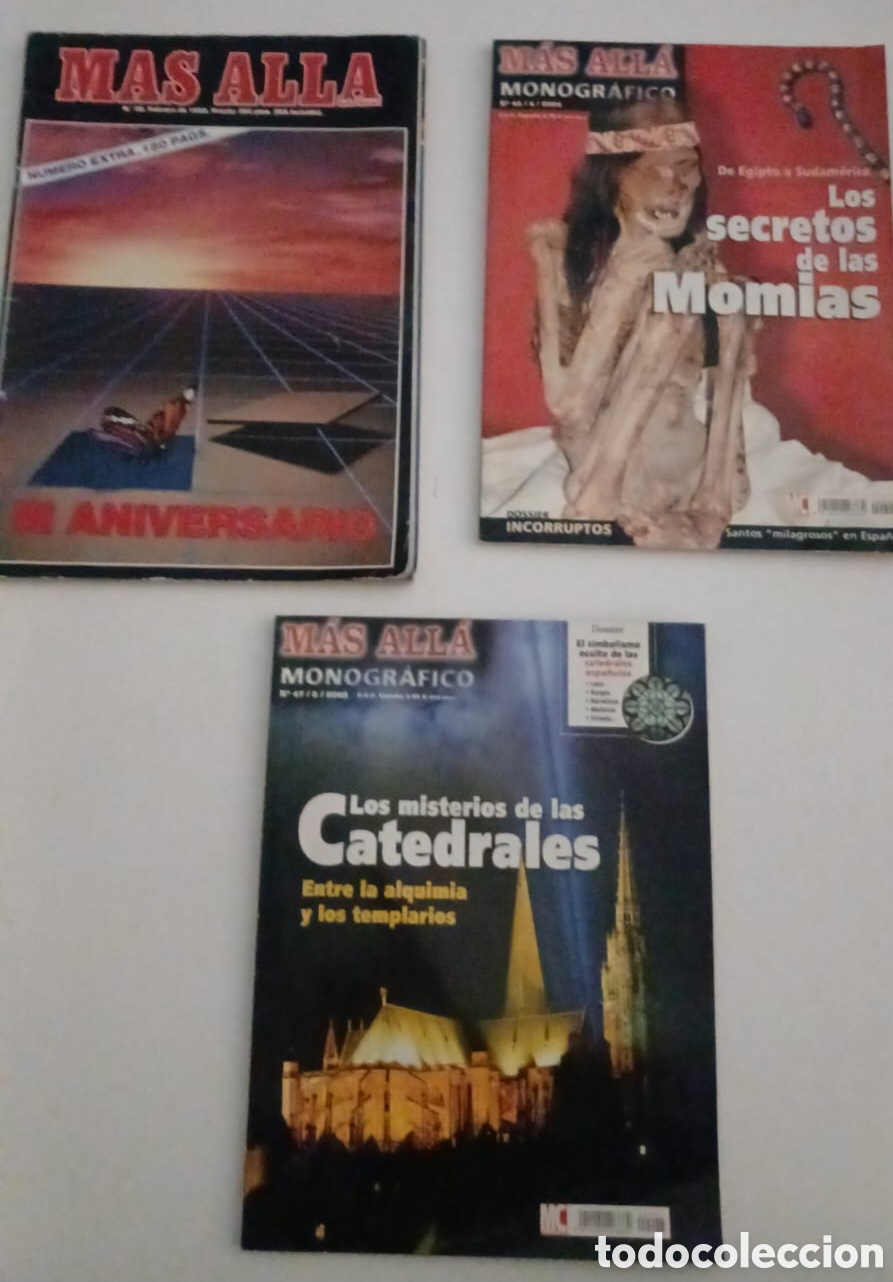 Colecionismo de Revista M&aacute;s All&aacute;: LOTE REVISTAS M&Aacute;S ALLA. A&Ntilde;OS 90