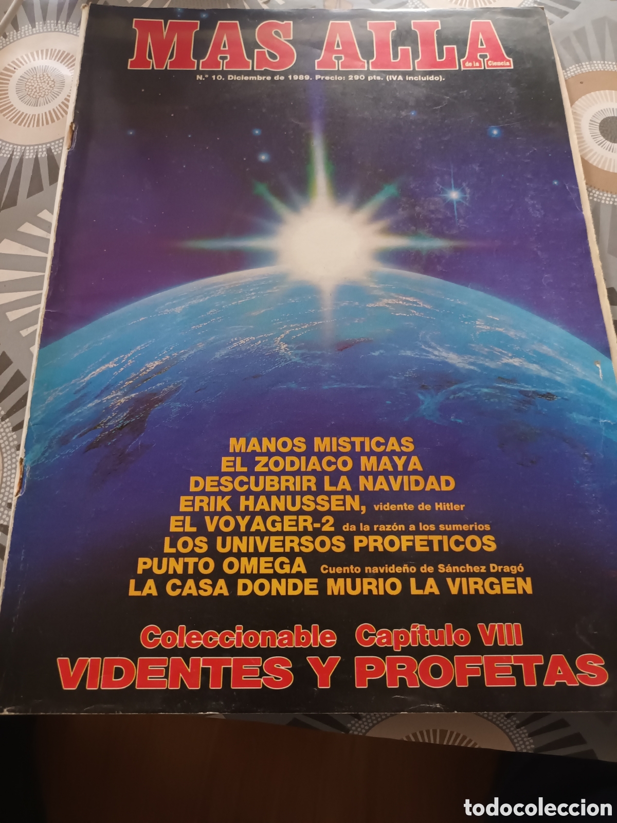 Sammeln von Zeitschriften M&aacute;s All&aacute;: REVISTA MAS ALLA N&deg; 10. DICIEMBRE DE 1989