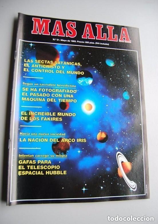 Collectionnisme de Magazine M&aacute;s All&aacute;: MAS ALL&Aacute; NUMERO 51 A&Ntilde;O 1993 SECTAS SAT&Aacute;NICAS-FAKIRES-NACION DEL ARCO IRIS