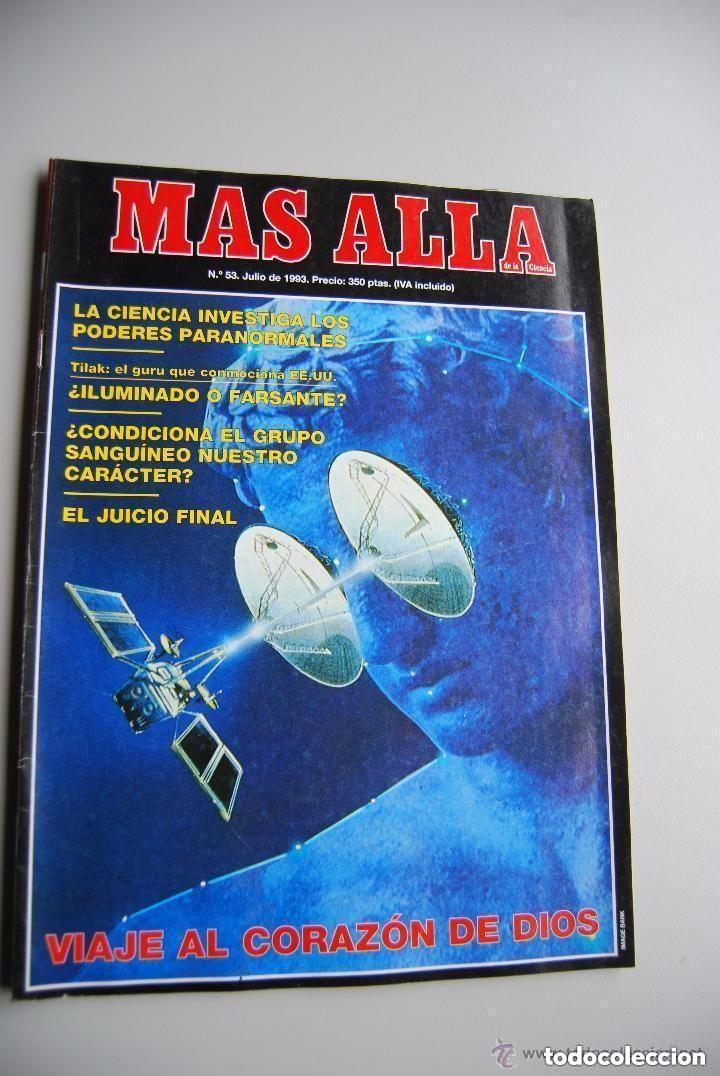 Coleccionismo de Revista M&aacute;s All&aacute;: MAS ALL&Aacute; NUMERO 53 A&Ntilde;O 1993 VIAJE AL CORAZ&Oacute;N DE DIOS-PODERES PARANORMALES-TILAK