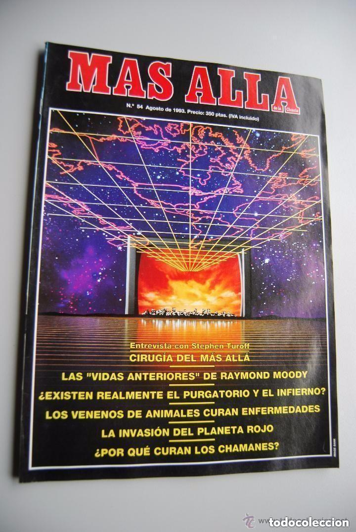 Coleccionismo de Revista M&aacute;s All&aacute;: MAS ALL&Aacute; NUMERO 54 A&Ntilde;O 1993 STEPHEN TUROFF-RAYMOND MOODY-PURGATORIO E INFIERNO-VENENO