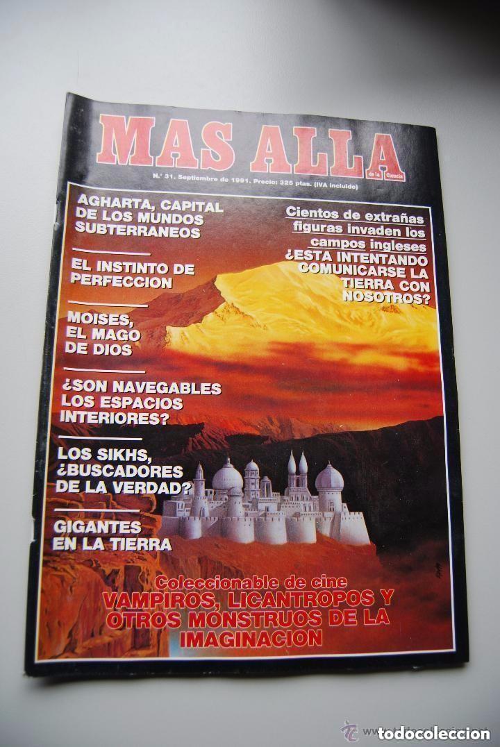 Collection Magazine M&aacute;s All&aacute;: MAS ALL&Aacute; NUMERO 31 A&Ntilde;O 1991 AGHARTA-MOISES, EL MAGO DE DIOS-LOS SIKHS