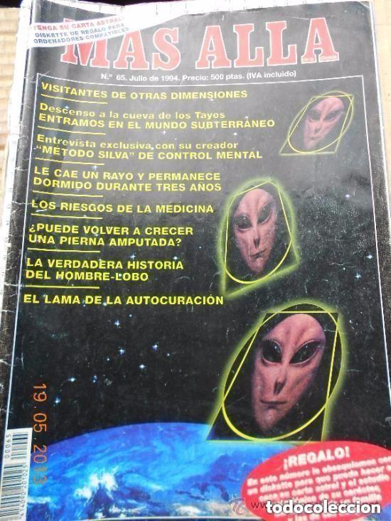 Collection Magazine M&aacute;s All&aacute;: mas alla N 65 - visitantes otras dimensiones - hombre lobo - lama - autocuracion
