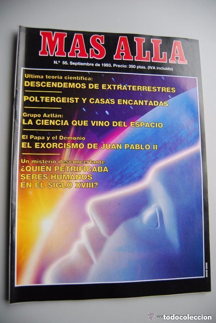 Collection Magazine M&aacute;s All&aacute;: MAS ALLA n 55 A&Ntilde;O 1993 - POLTERGEIST-DESCENDEMOS DE EXTRATERRESTRES