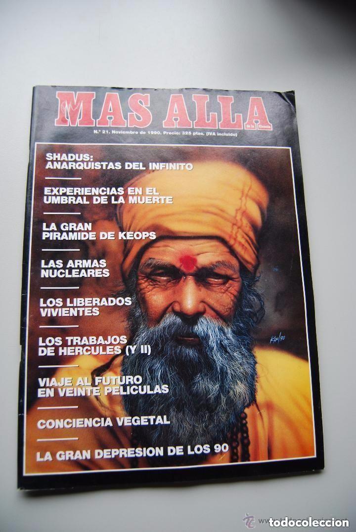 Collezionismo di Rivista M&aacute;s All&aacute;: MAS ALL&Aacute; NUMERO 21 A&Ntilde;O 1990 SHADUS-PIRAMIDE KEOPS-CONCIENCIA VEGETAL-LIBERADOS VIVIE