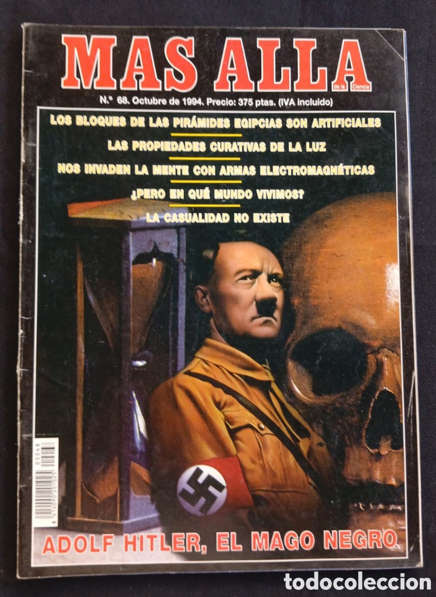 Coleccionismo de revista M&aacute;s All&aacute;: M&Aacute;S ALL&Aacute;. ESPECIAL N&deg;68 (1994) HITLER EL MAGO NEGRO