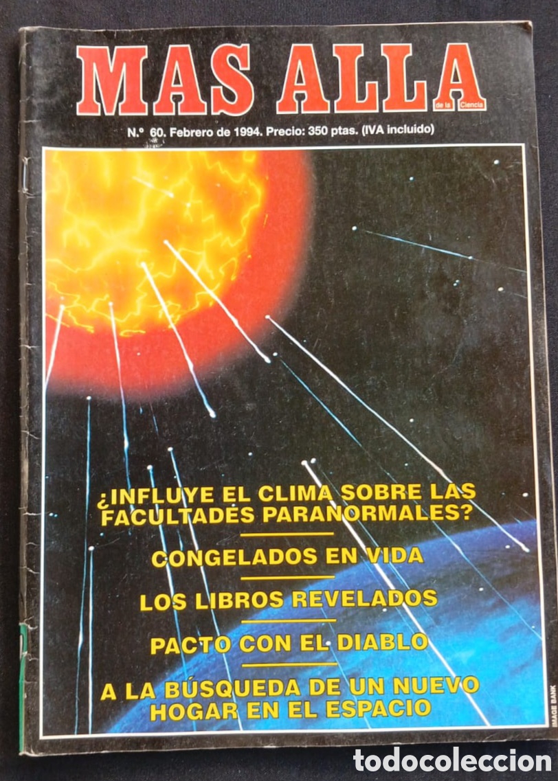 Coleccionismo de revista M&aacute;s All&aacute;: MONOGR&Aacute;FICO MAS ALLA N&deg;60 (1994)