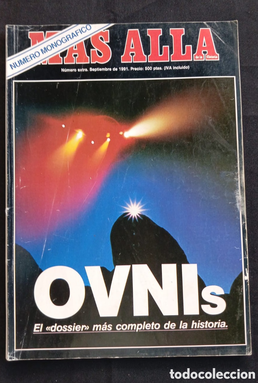 Coleccionismo de revista M&aacute;s All&aacute;: MONOGR&Aacute;FICO M&Aacute;S ALL&Aacute; OVNIS (1991)