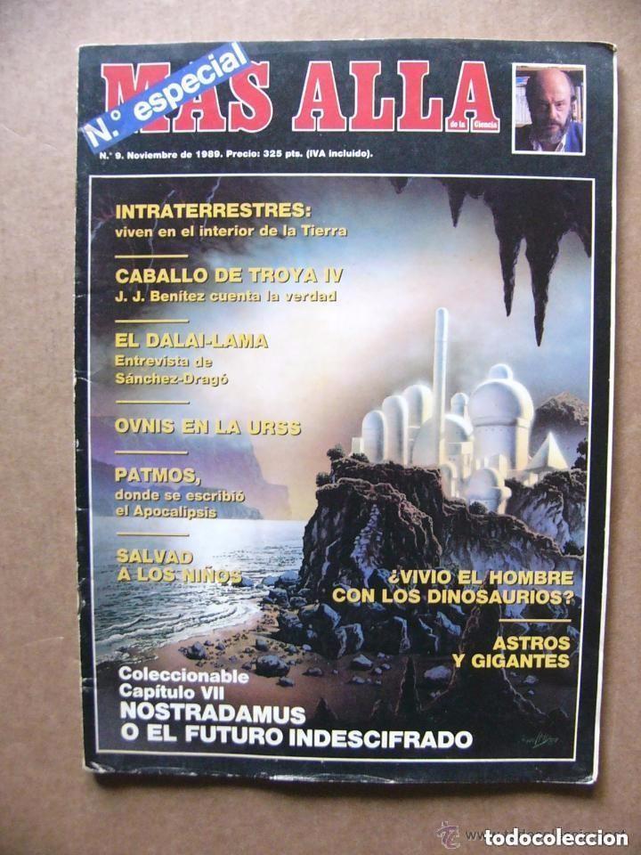 Coleccionismo de revista M&aacute;s All&aacute;: Mas Alla n&ordm; 9 Hombre del Mesozoico Ovnis en URSS - Dalai Lama - Cueva de Patmo