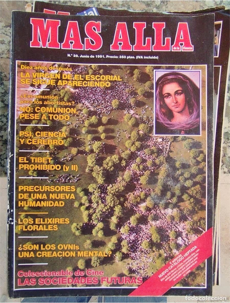 Coleccionismo de revista M&aacute;s All&aacute;: MAS ALLA N.&ordm; 28 LA VIRGEN DEL ESCORIAL LOS OVNIS LOS ELIXIRES FLORALES