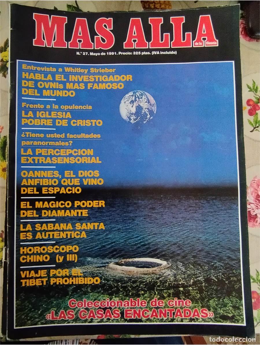 Coleccionismo de revista M&aacute;s All&aacute;: MAS ALLA N.&ordm; 27 1991 OVNIS PERCEPCION EXTRASENSORIAL OANNES
