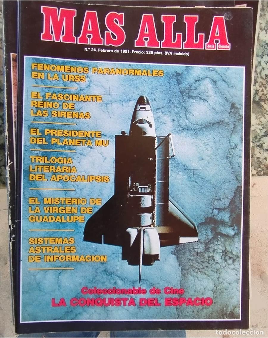 Coleccionismo de revista M&aacute;s All&aacute;: MAS ALLA N.&ordm; 24 1991 EL REINO DE LAS SIRENAS MISTERIO DE LA VIRGEN DE GUADALUPE