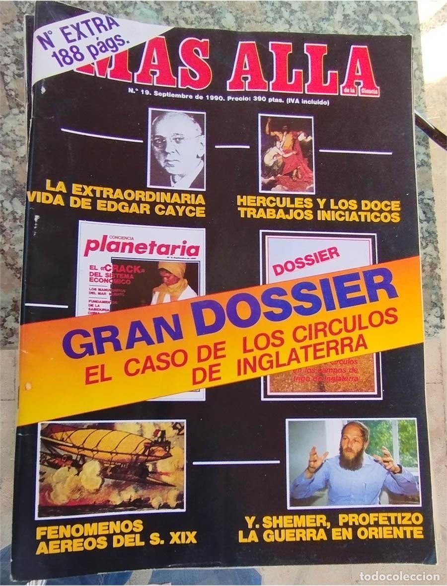 Coleccionismo de revista M&aacute;s All&aacute;: MAS ALLA N.&ordm; 19 EXTRA 1990 DOSIER CIRCULOS DE INGLATERRA