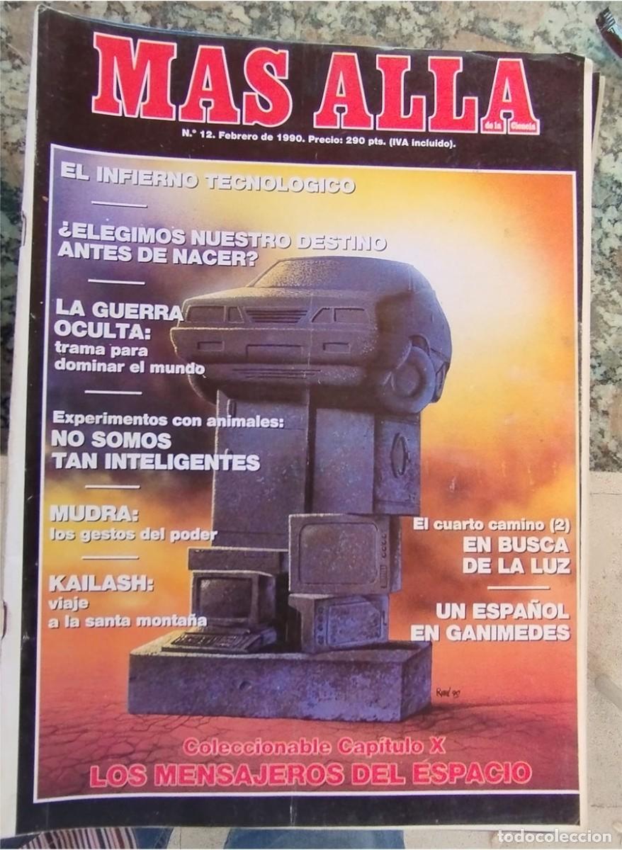 Coleccionismo de revista M&aacute;s All&aacute;: MAS ALLA N.&ordm; 12 1990 EL INFIERNO TECNOLOGICO EN BUSCA DE LA LUZ