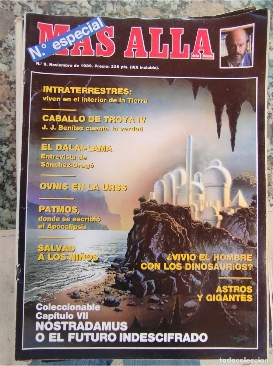 Coleccionismo de revista M&aacute;s All&aacute;: MAS ALLA N.&ordm; 9 ESPECIAL 1989 INTRATERRESTRES OVNIS EN LA URSS