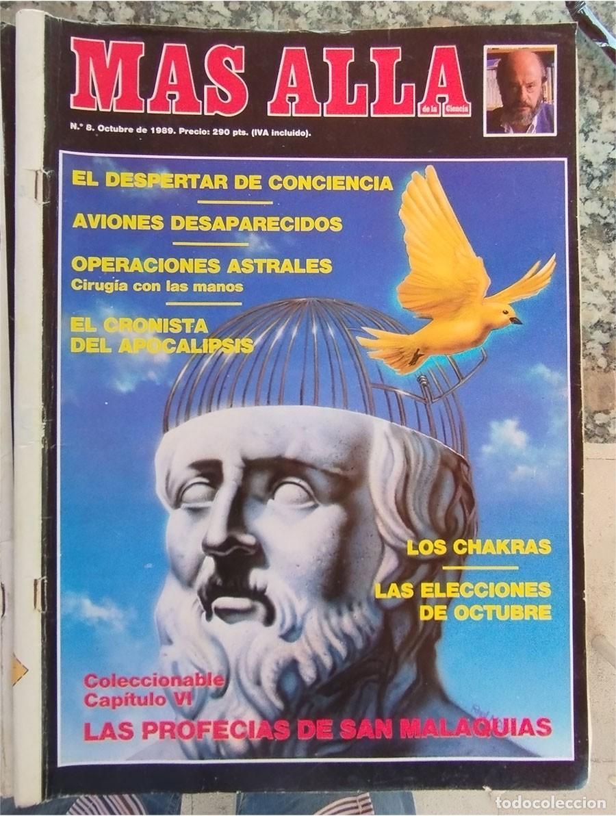 Coleccionismo de revista M&aacute;s All&aacute;: MAS ALLA N.&ordm; 8 1989 OPERACIONES ASTRALES LOS CHAKRAS