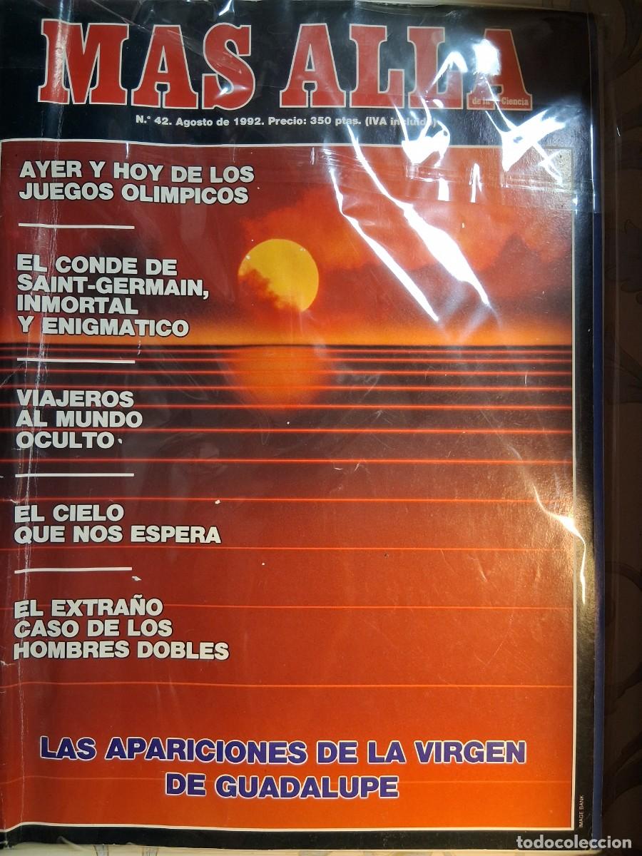 Coleccionismo de revista M&aacute;s All&aacute;: REVISTA MAS ALL&Aacute;, AGOSTO 1992, N&Uacute;MERO 42.