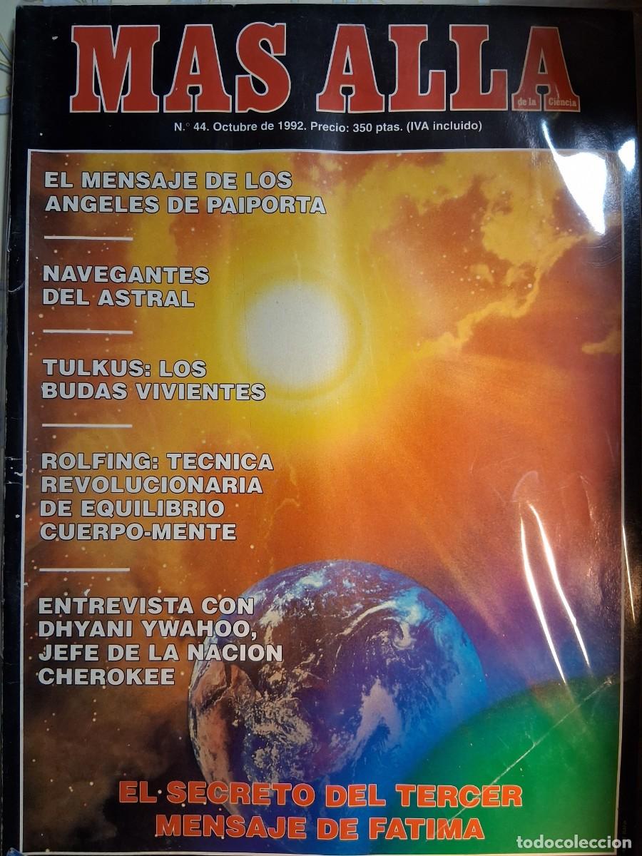 Coleccionismo de revista M&aacute;s All&aacute;: REVISTA MAS ALL&Aacute;, OCTUBRE 1992, N&Uacute;MERO 44.