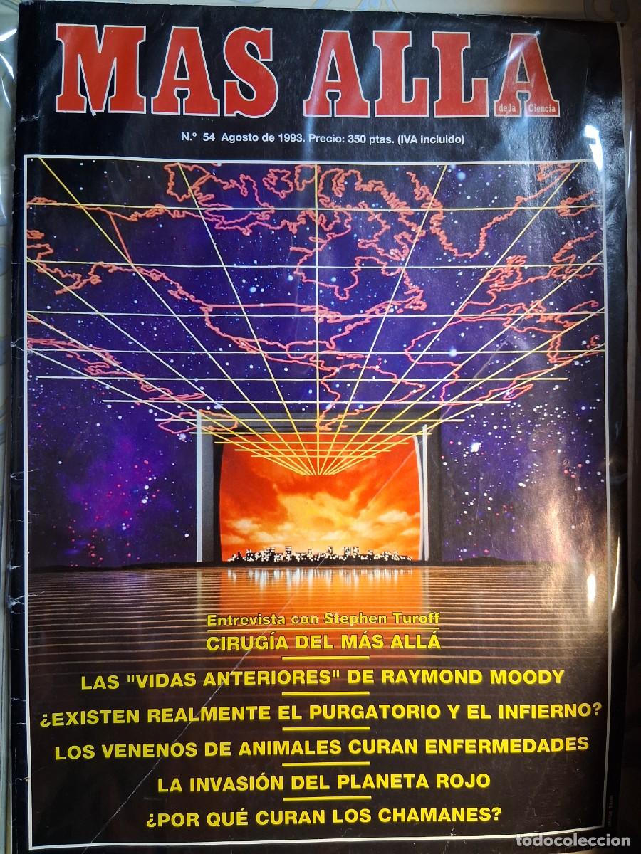 Coleccionismo de revista M&aacute;s All&aacute;: REVISTA MAS ALL&Aacute;, N&Uacute;MERO 54, AGOSTO DE 1993.