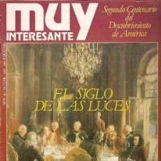 Coleccionismo de Revista Muy Interesante: REVISTA 'MUY INTERESANTE'. Nº ESPECIAL: SIGLO DE LAS LUCES.. Lote 18943805