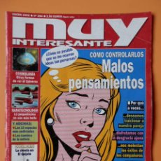 Coleccionismo de Revista Muy Interesante: MUY INTERESANTE. Nº 284 (MALOS PENSAMIENTOS) - DIVERSOS AUTORES. Lote 38950816