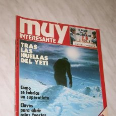 Coleccionismo de Revista Muy Interesante: REVISTA MUY INTERESANTE Nº 57 FEBRERO 1986. DESPLEGABLE ESCUDOS ESPAÑA. EL YETI. SUPERATLETAS. +++++