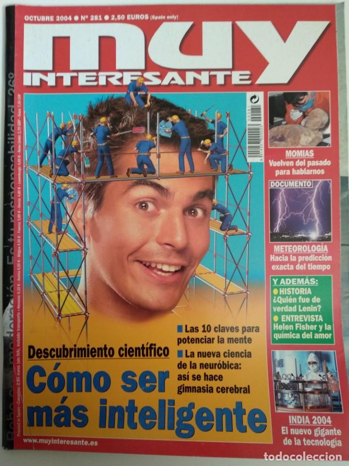 Coleccionismo de Revista Muy Interesante: Revista Muy Interesante Octubre 2004 Nº 281 - Foto 1 - 134294938