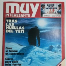 Coleccionismo de Revista Muy Interesante: MUY INTERESANTE - NÚMERO 57 - FEBRERO DE 1986 - TRAS LAS HUELLAS DEL YETI. Lote 177809415