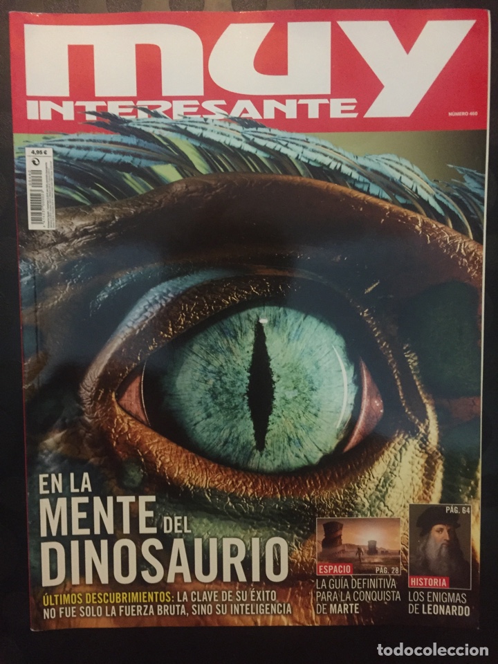Sammeln von Zeitschriften Muy Interesante: MUY INTERESANTE N.460 EN LA MENTE DEL DINOSAURIO . NOV 2019 .