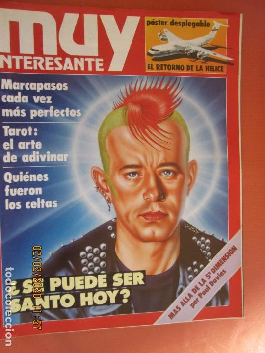 Sammeln von Zeitschriften Muy Interesante: MUY INTERESANTE  N&ordm; 59 ABRIL 1986 - &iquest; SER PUEDE SER SANTO HOY ?