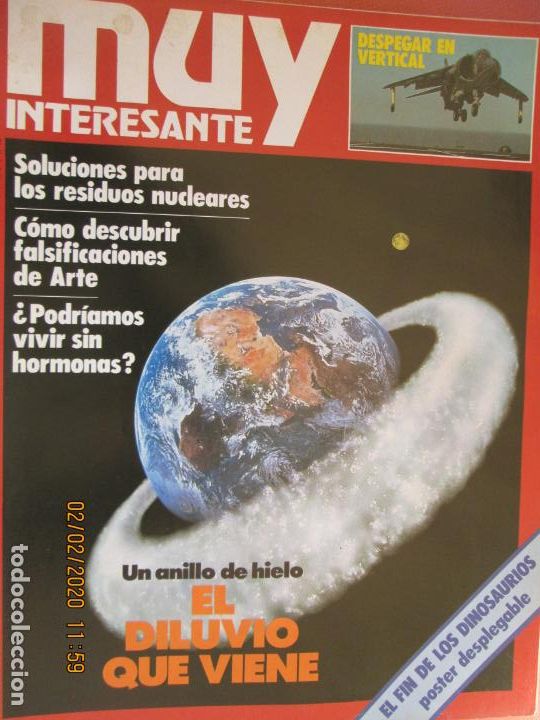 Sammeln von Zeitschriften Muy Interesante: MUY INTERESANTE N&ordm; UN ANILLO DE HIELO EL DILUVIO QUE VIENE