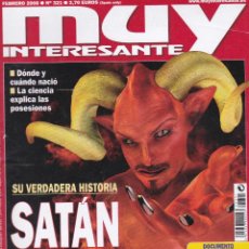 Coleccionismo de Revista Muy Interesante: MUY INTERESANTE: SATAN, SU VERDADERA HISTORIA