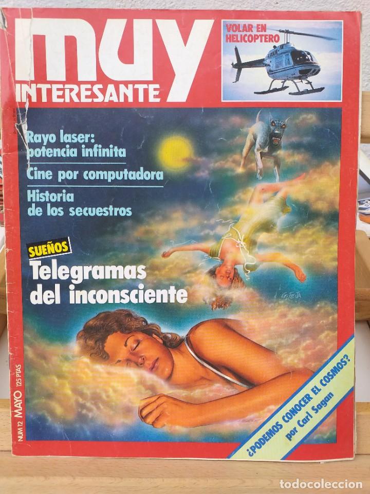 Sammeln von Zeitschriften Muy Interesante: N&ordm; 12 / MAYO 1982 / RAYO LSER: POTENCIA INFINITA / CINE POR COMPUTADORA / HISTORIA DE LOS SECUESTROS