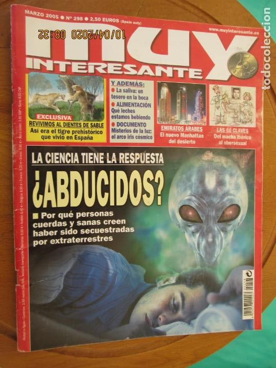 Collezionismo di Rivista Muy Interesante: MUY INTERESANTE N&ordm; 298 - LA CIENCIA TIENE LA RESPUESTA -&iquest;ABDUCIDOS?
