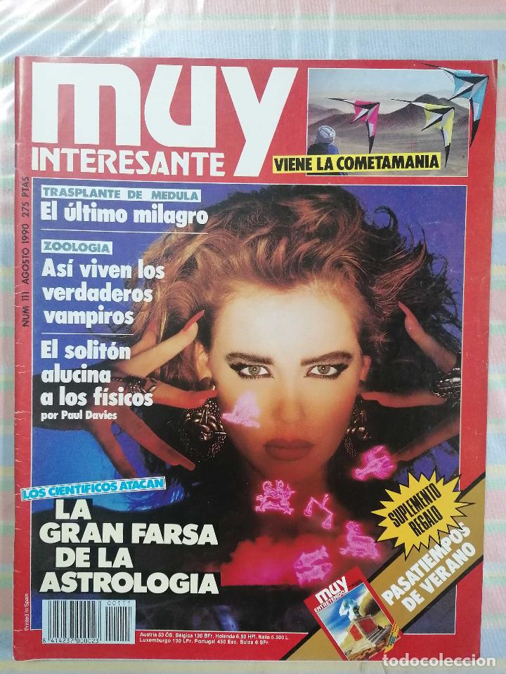 MUY INTERESANTE 111 AGOSTO 1990 (Coleccionismo - Revistas y Periódicos Modernos (a partir de 1.940) - Revista Muy Interesante)