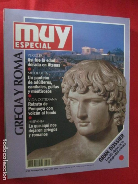 Coleccionismo de Revista Muy Interesante: MUY ESPECIAL Nº 13 GRECIA Y ROMA - Foto 1 - 276996113