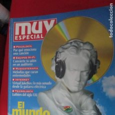 Coleccionismo de Revista Muy Interesante: MUY ESPECIAL Nº 36 EL MUNDO DE LA MUSICA