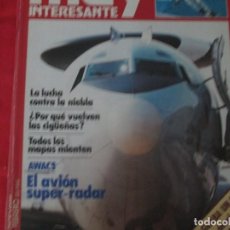 Collectionnisme de Magazine Muy Interesante: Nº 9 EL AVION SUPER RADAR. Lote 277209203
