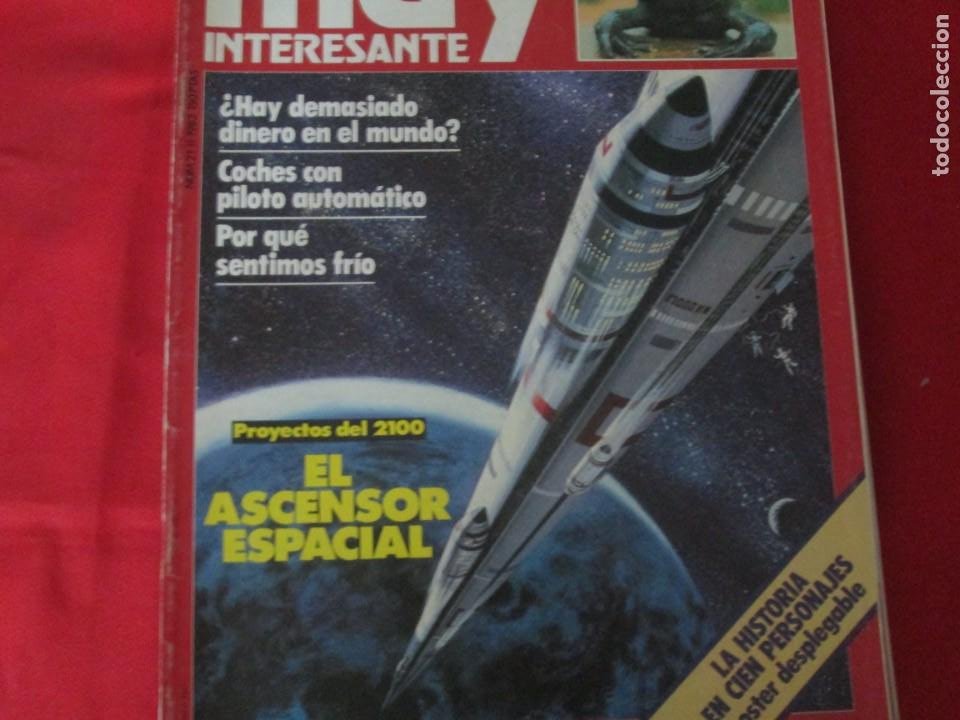 EL ASCENSOR ESPACIAL (Coleccionismo - Revistas y Periódicos Modernos (a partir de 1.940) - Revista Muy Interesante)