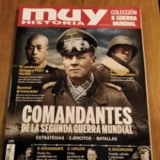Collectionnisme de Magazine Muy Interesante: MUY HISTORIA - COMANDANTES DE LA SEGUNDA GUERRA MUNDIAL. Lote 321590313