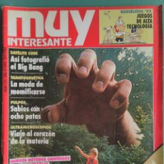 Coleccionismo de Revista Muy Interesante: MUY INTERESANTE N°133 JUN 1992. CON DESPLEGABLE PLANETA AZUL.. Lote 365610516